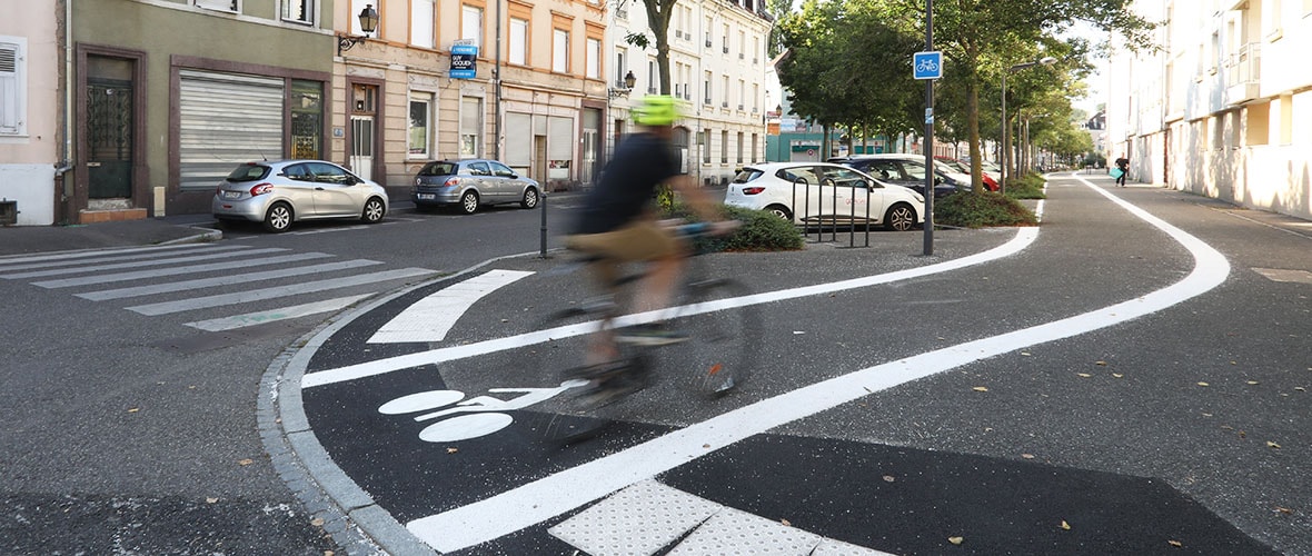 Fonderie : une piste cyclable de 200 mètres de long