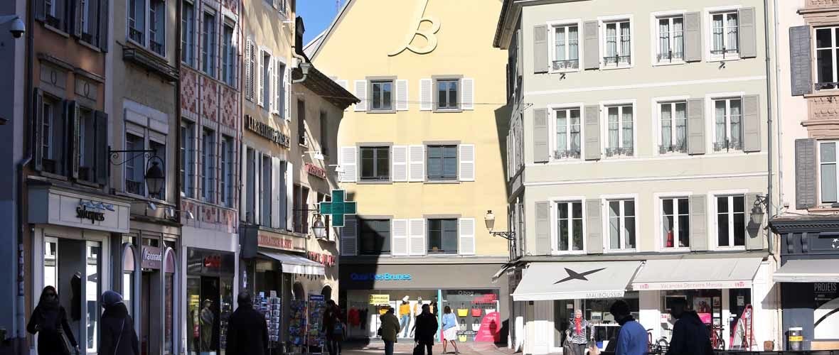 Un lieu central pour le commerce mulhousien