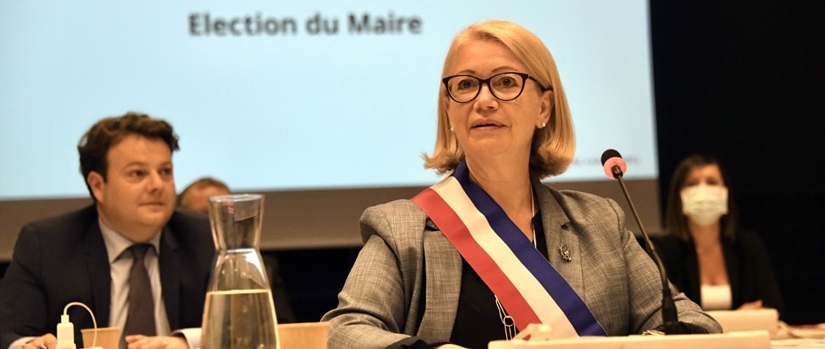 Michèle Lutz retrouve l’écharpe tricolore