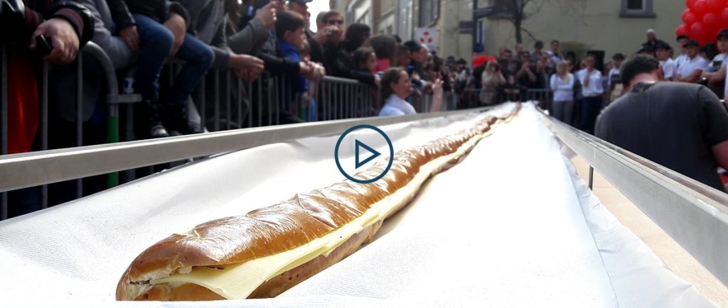 VIDÉO : la Moricette la plus grande du Monde à Mulhouse