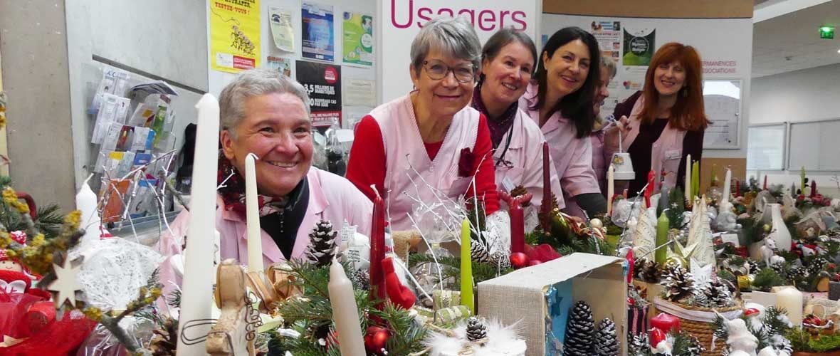 Les Dames en rose mobilisées pour les enfants hospitalisés