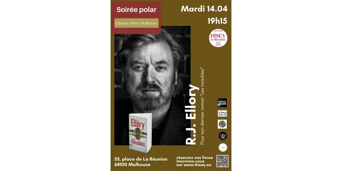Soirée polar avec R.J.Ellory - Les Invisibles