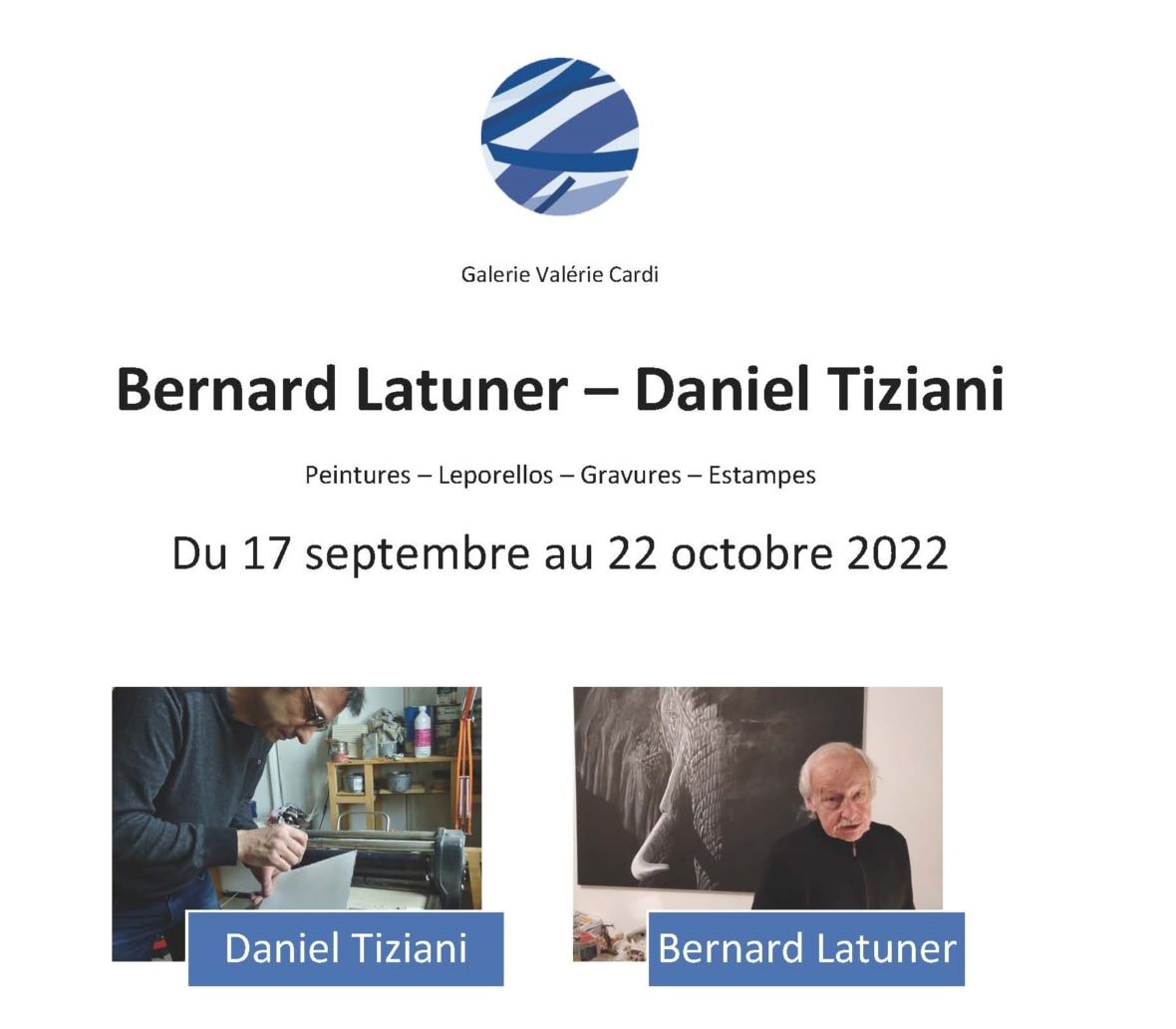Pliages - dépliages ! Exposition de Bernard Latuner et Daniel Tiziani 