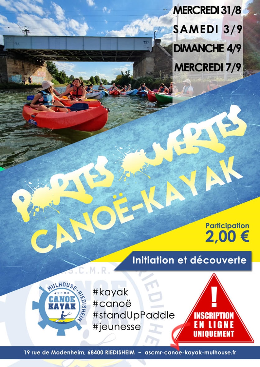 Portes ouvertes de la rentrée − Canoë-Kayak