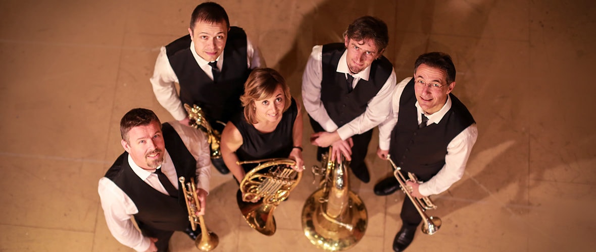 Concert de cuivres avec Louise et les garçons