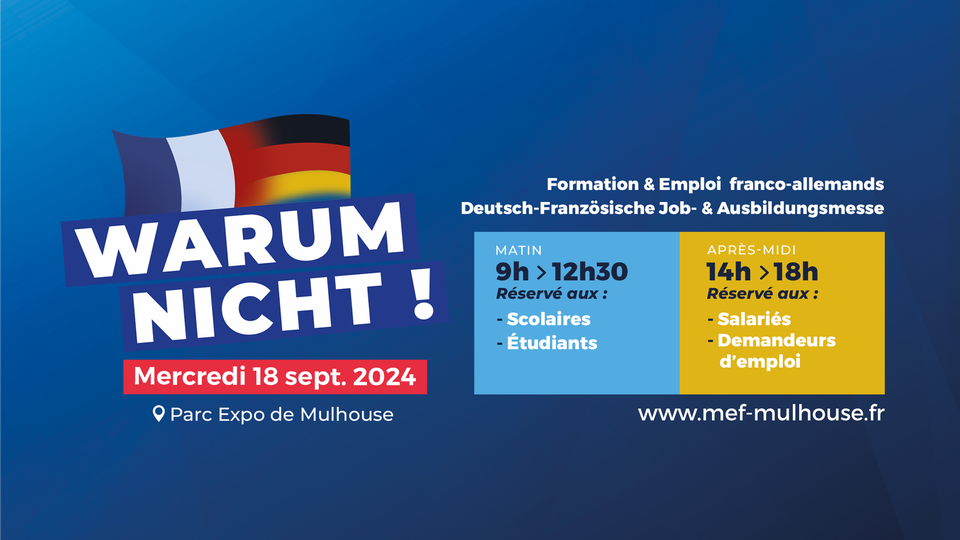 Formation & Emploi franco-allemands, Warum nicht !