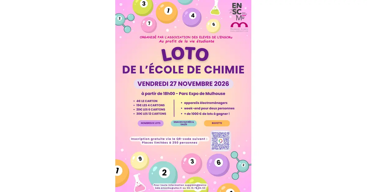 Loto de l’école de chimie