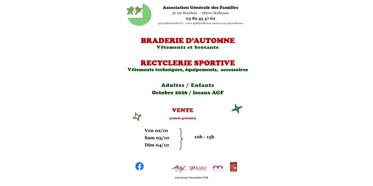 Braderie d'automne