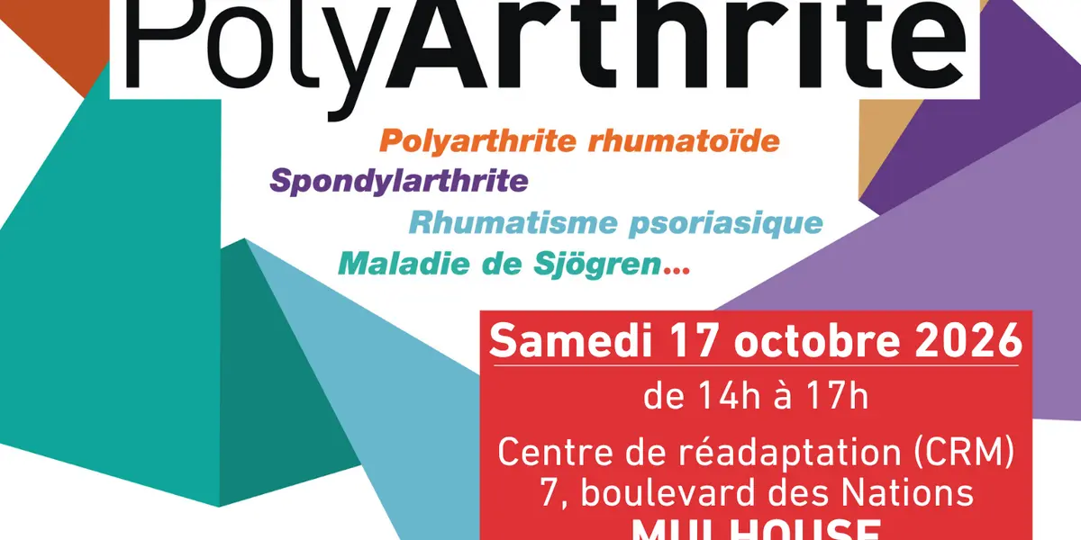 Salon de la PolyArthrite et des rhumatismes inflammatoires chroniques à Mulhouse