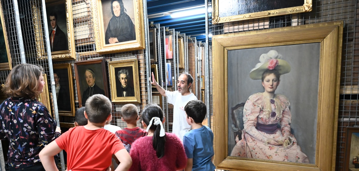 Muséomidi : Les réserves du musée des Beaux-Arts de Mulhouse 