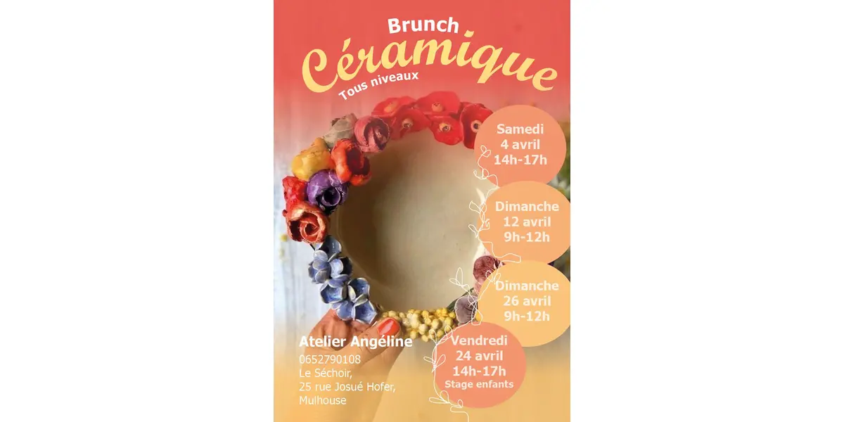 Brunch céramique 