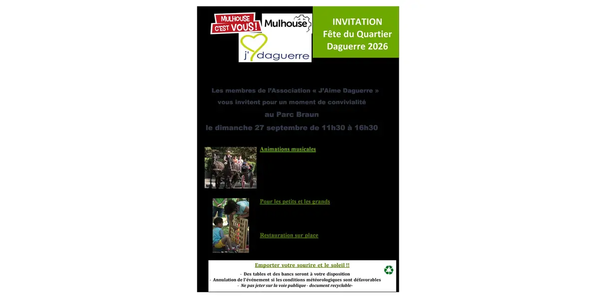 Fete du quartier Daguerre