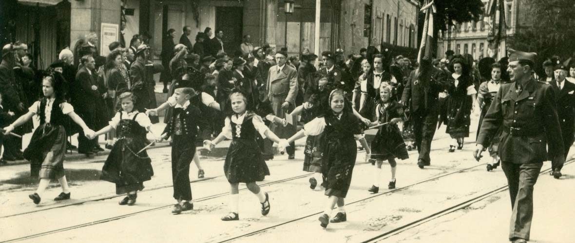 Célébration du 75e anniversaire de la Libération de Mulhouse