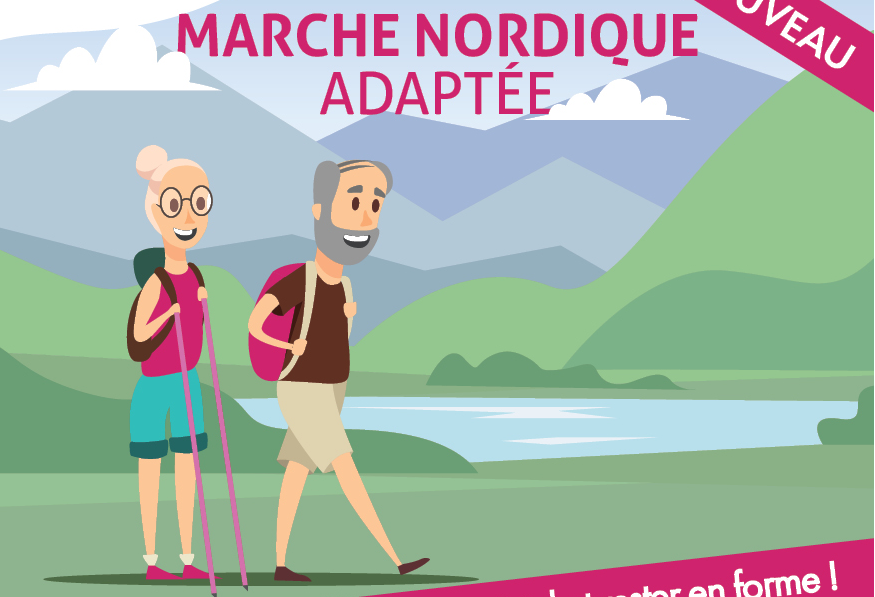Ma marche nordique adaptée !