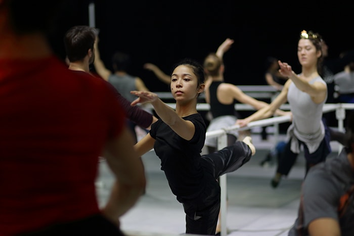 Classe ouverte au Ballet de l'OnR