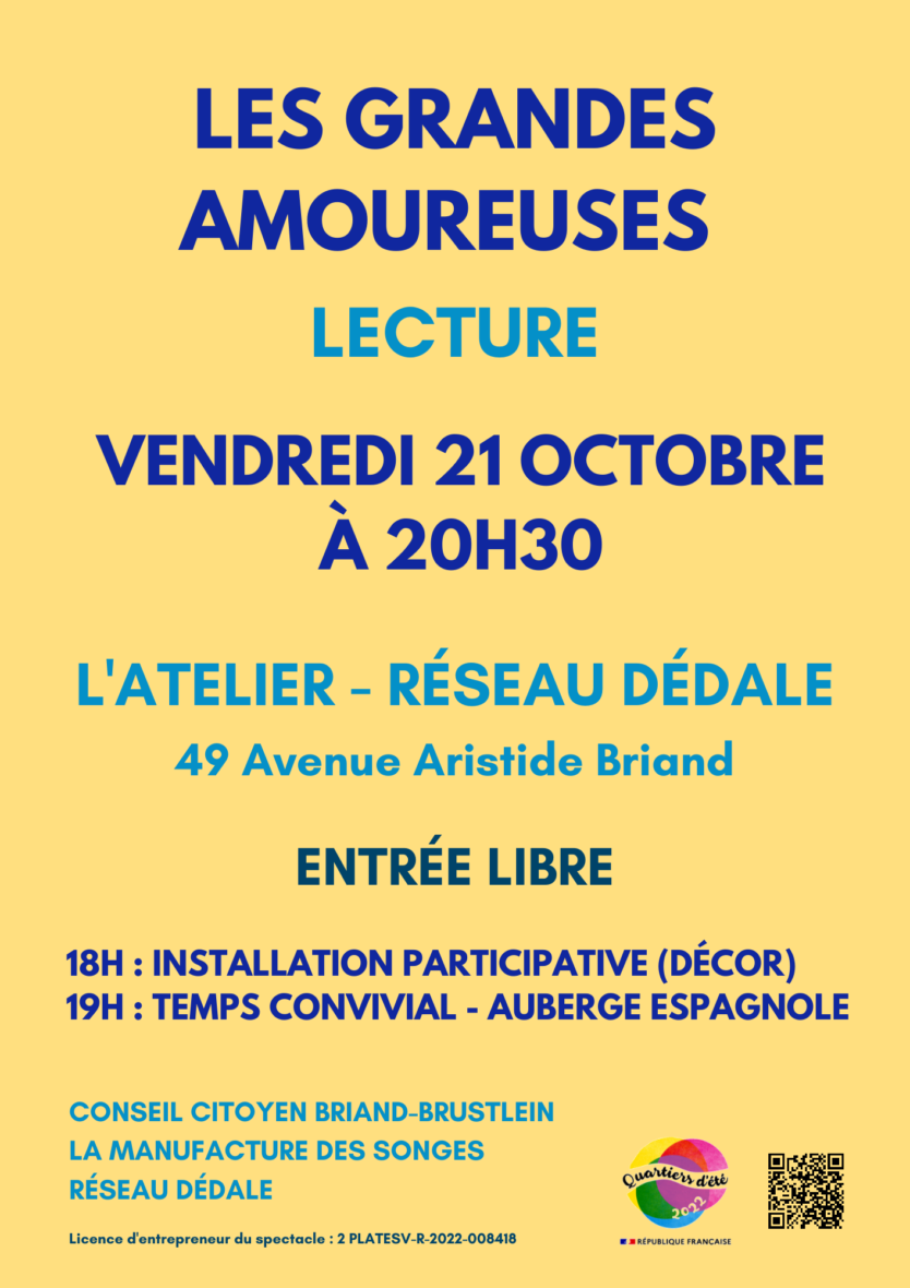 Les Grandes Amoureuses - Lecture
