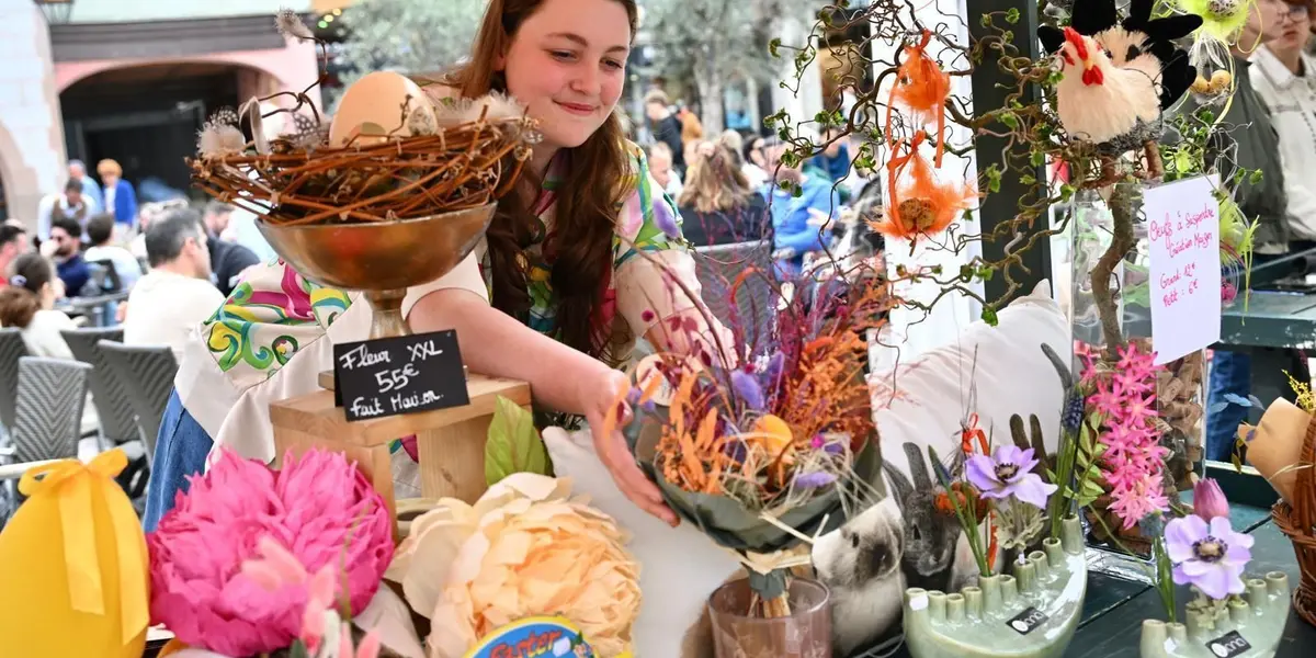 Marché de Pâques à Mulhouse