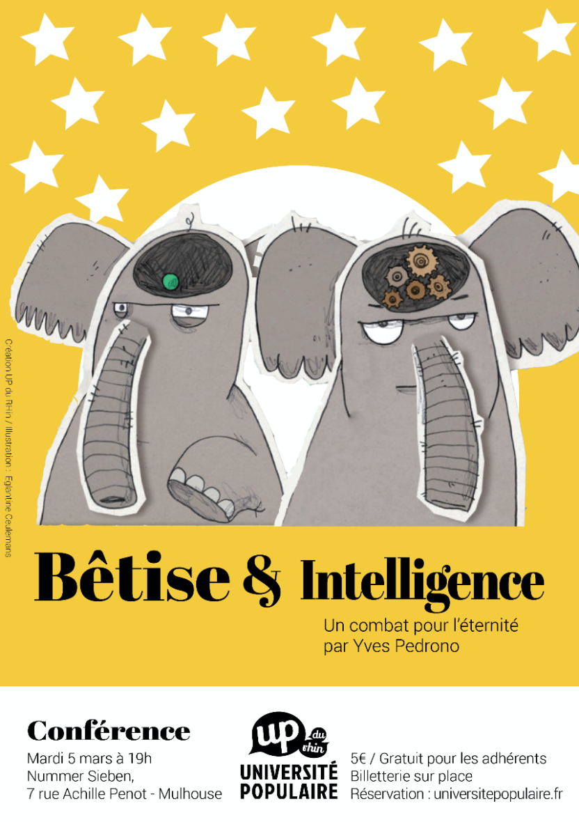 Bêtise et intelligence, un combat pour l'éternité, conférence