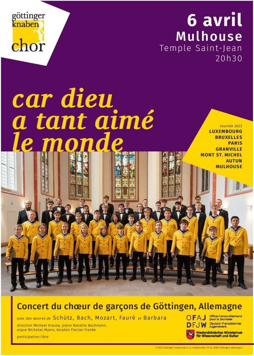 Le chœur des garçons de Göttingen