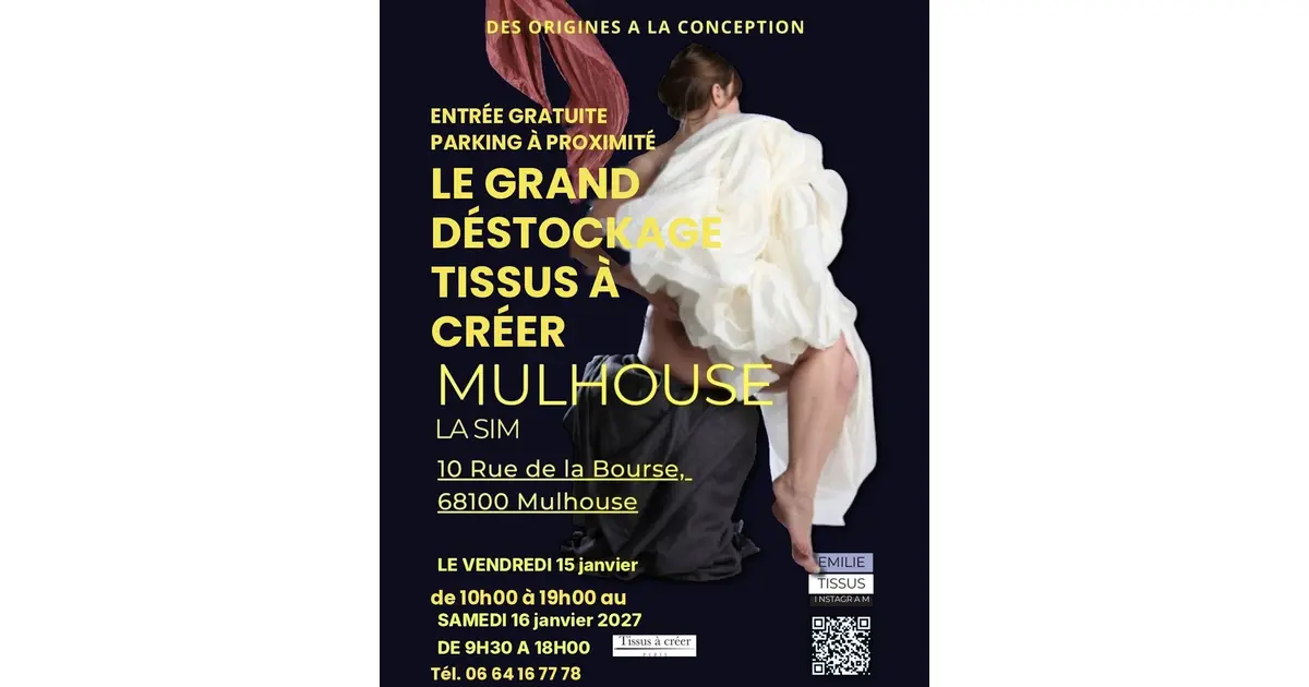 Le Grand Déstockage Tissus à Créer – tissus italiens