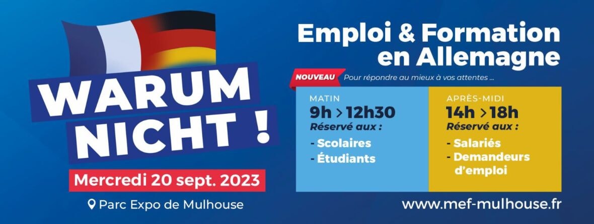 Convention transfrontalière - Emploi & Formation en Allemagne :  Warum nicht !
