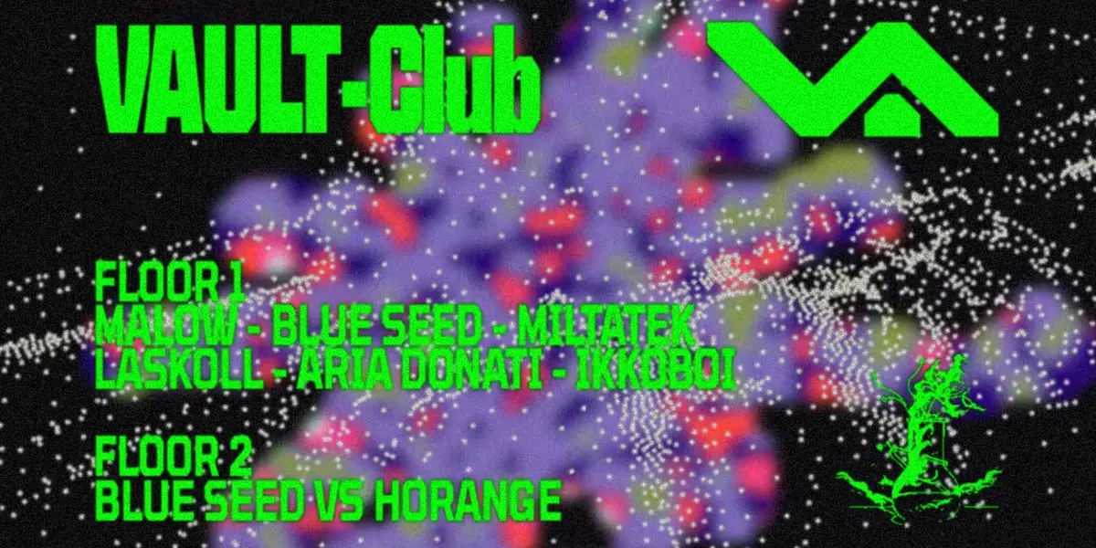 VAULT-Club — Acid techno / Mental techno / Tekno with HYPNOTIC LAB