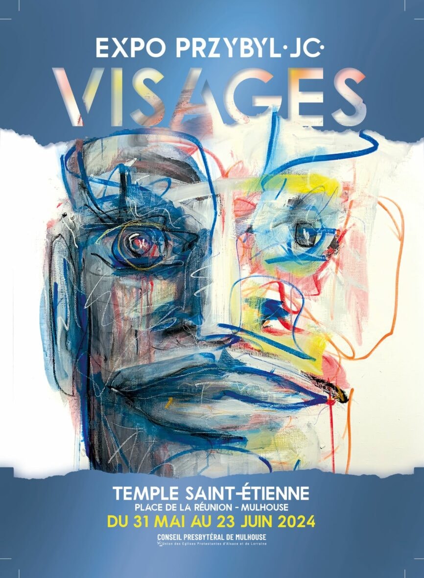 Exposition (peinture) - Visages, par Jean-Christophe Przybylski aka PRZYBYL.JC