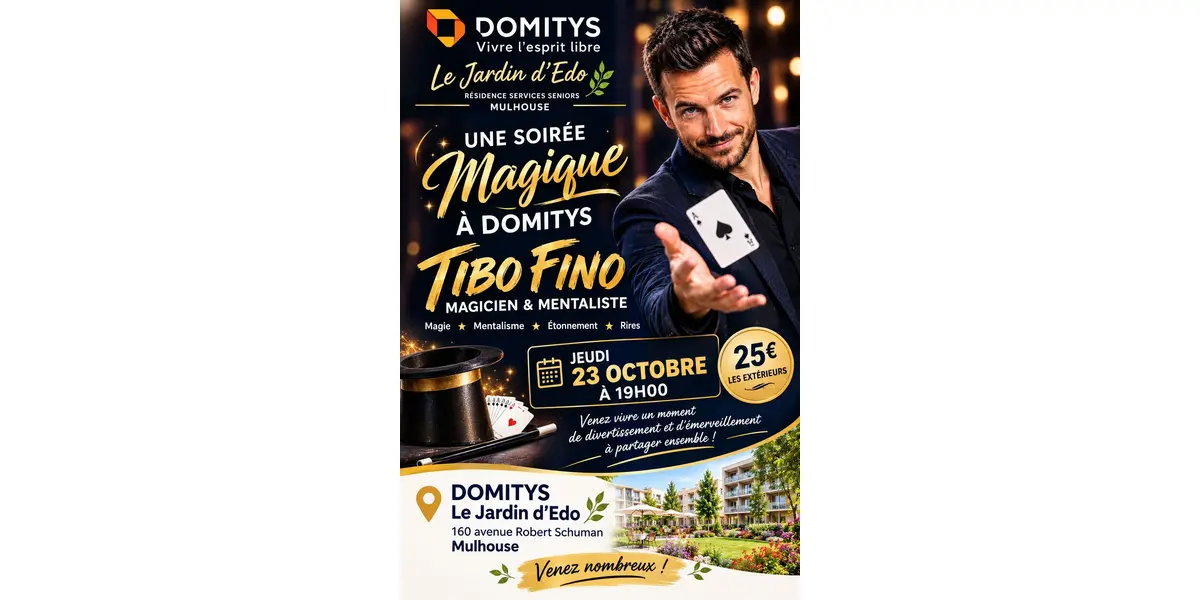 Une soirée magique avec Tibo Fino à Mulhouse
