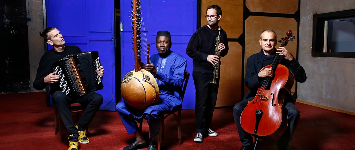Les Égarés - Ballaké Sissoko, Vincent Ségal, Vincent Peirani et Émile Parisien
