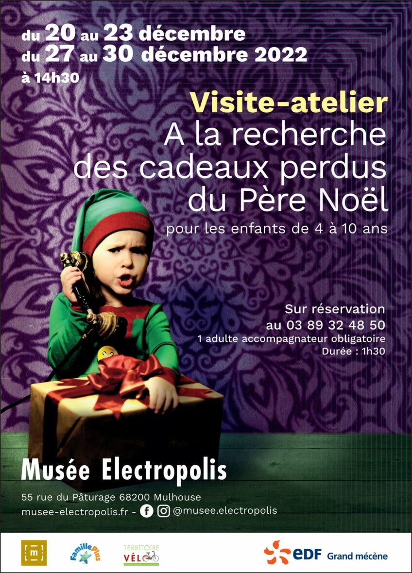 Visite-atelier A la recherche des cadeaux perdus du Père Noël