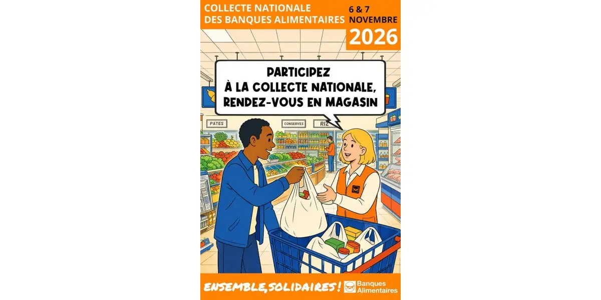 Collecte Nationale vendredi 6 et samedi 7 novembre 2026 Actif