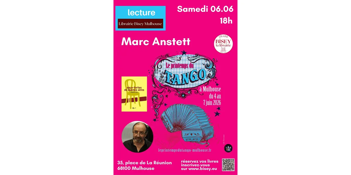 Les impromptus tango Lecture avec Marc Anstett Les eaux fortes de Buenos Aires 