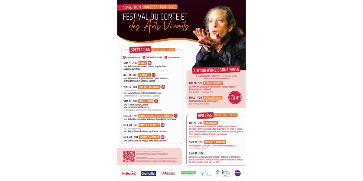 Visite de la Mosquée & Veillée contes, slam et chant - Festival Conte en Mai 26