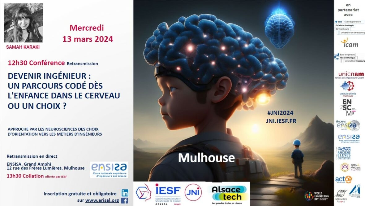 JNI 2024 - Devenir ingénieur : un parcours codé dès l’enfance dans le cerveau ou un choix ?