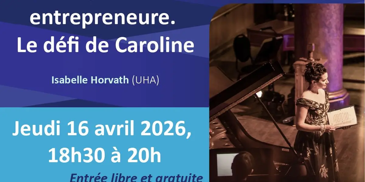Conférence Science et Société - Être femme, artiste et entrepreneure : un défi
