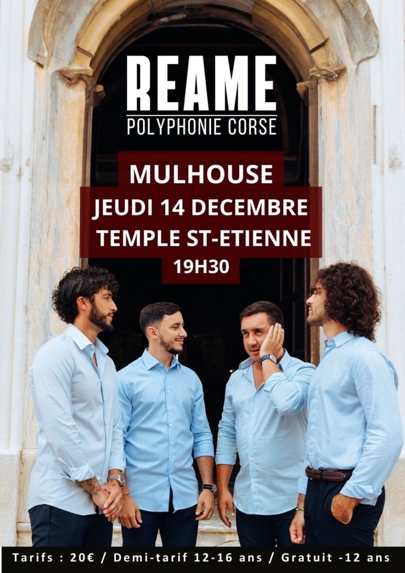 Concert  Reame - Polyphonies corses