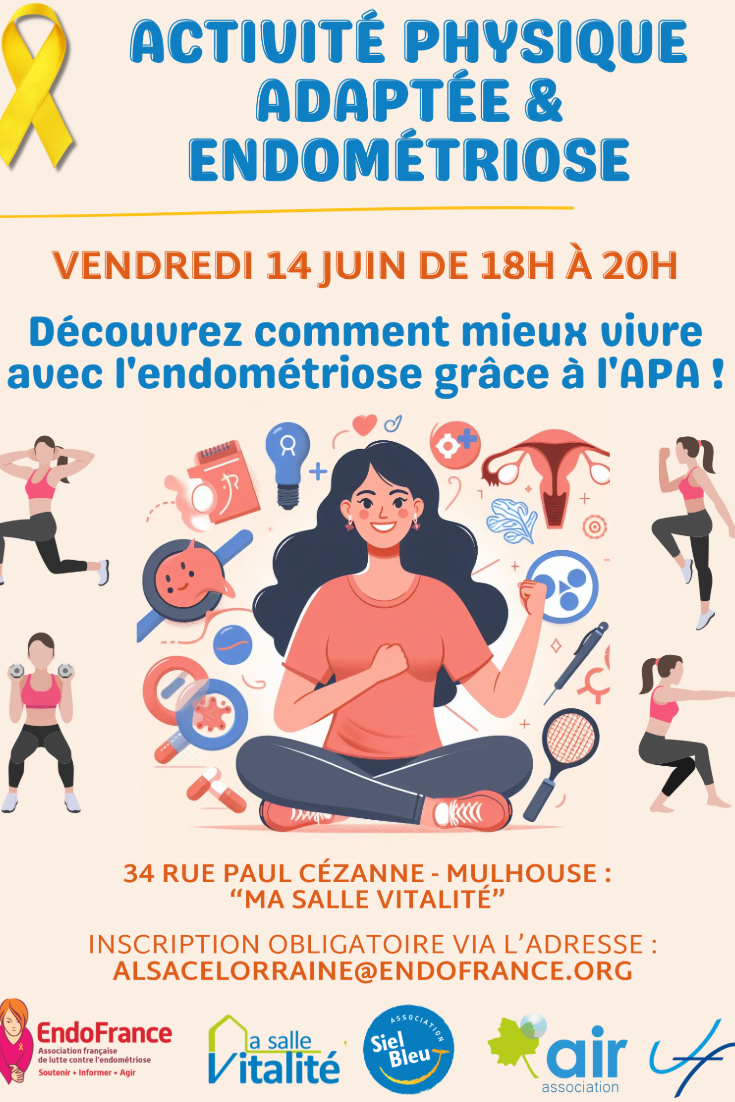Evènement activité physique adaptée (APA) et endométriose