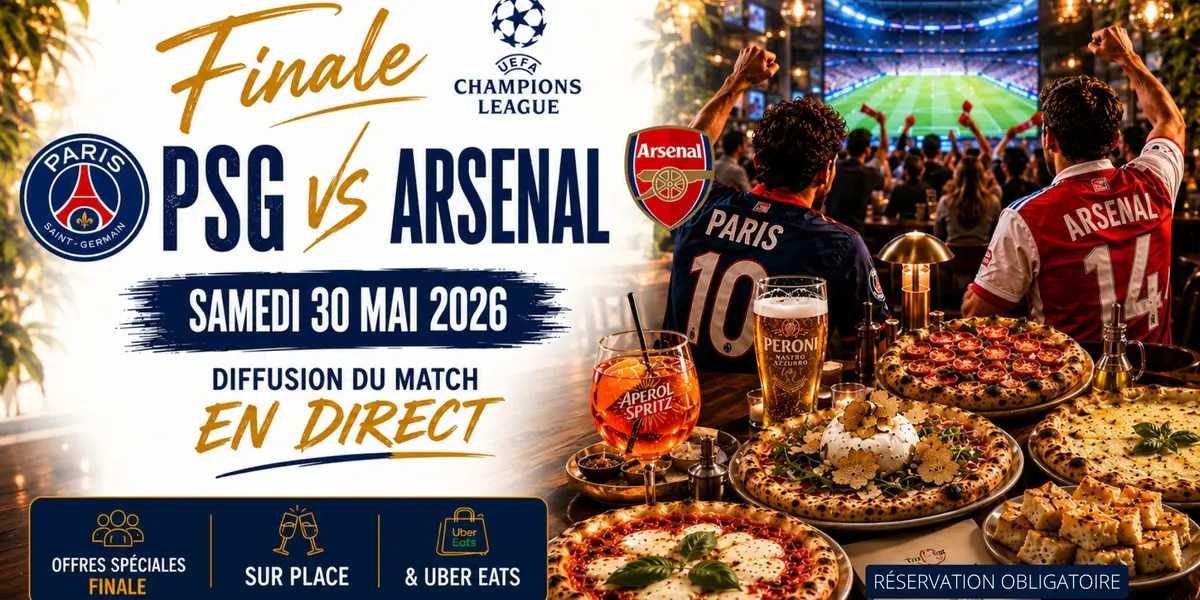 Soirée Finale Ligue des Champions le 30 mai - Bella Society