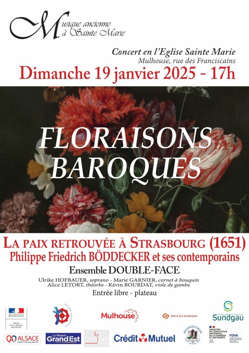 "FLORAISONS BAROQUES" - La paix retrouvée à Strasbourg (1651)