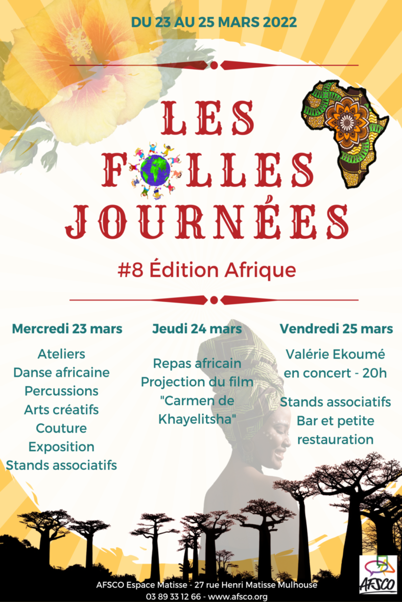 Les Folles Journées - Ateliers Cultures Africaines