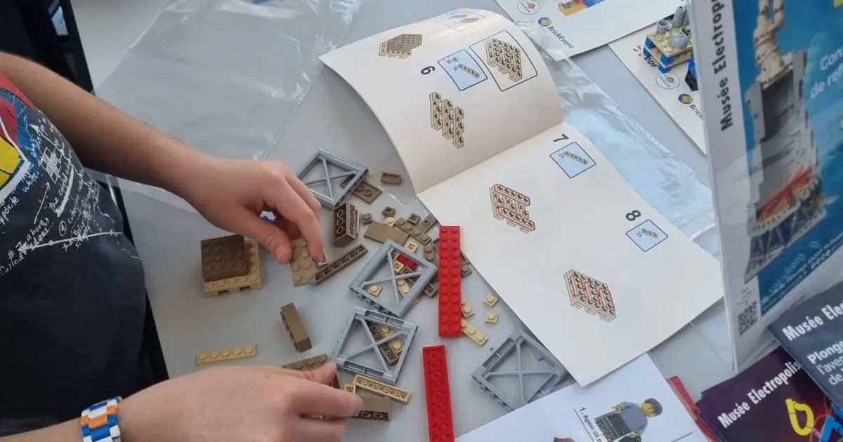 Atelier en briques LEGO® - Semaine de l'industrie