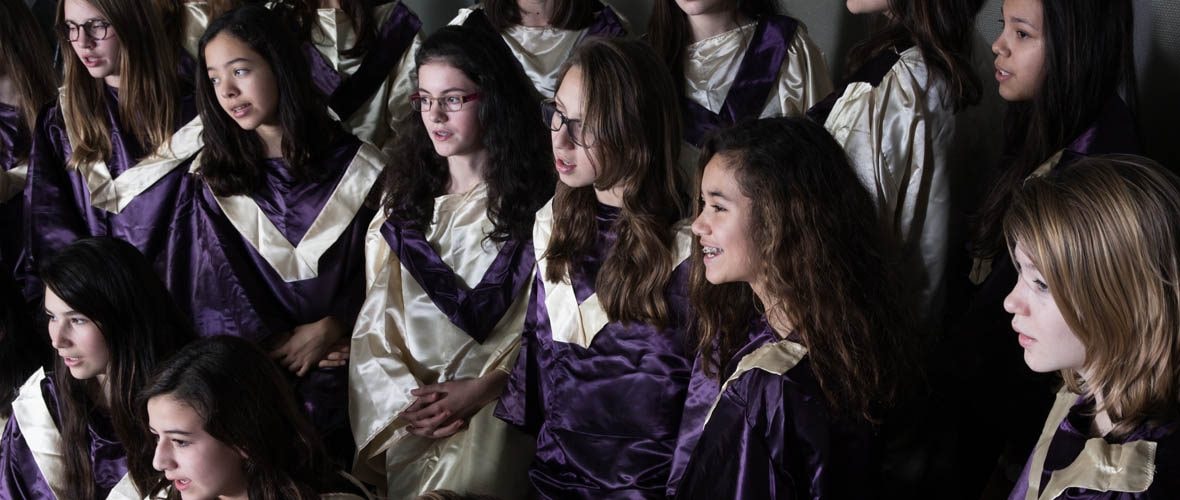 Gospel le Choeur des filles du collège Jean XXIII