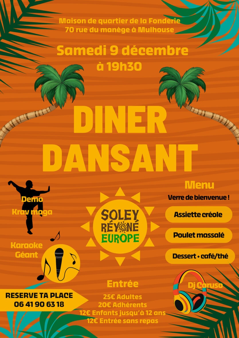 DINER DANSANT : SOLEY REYONE