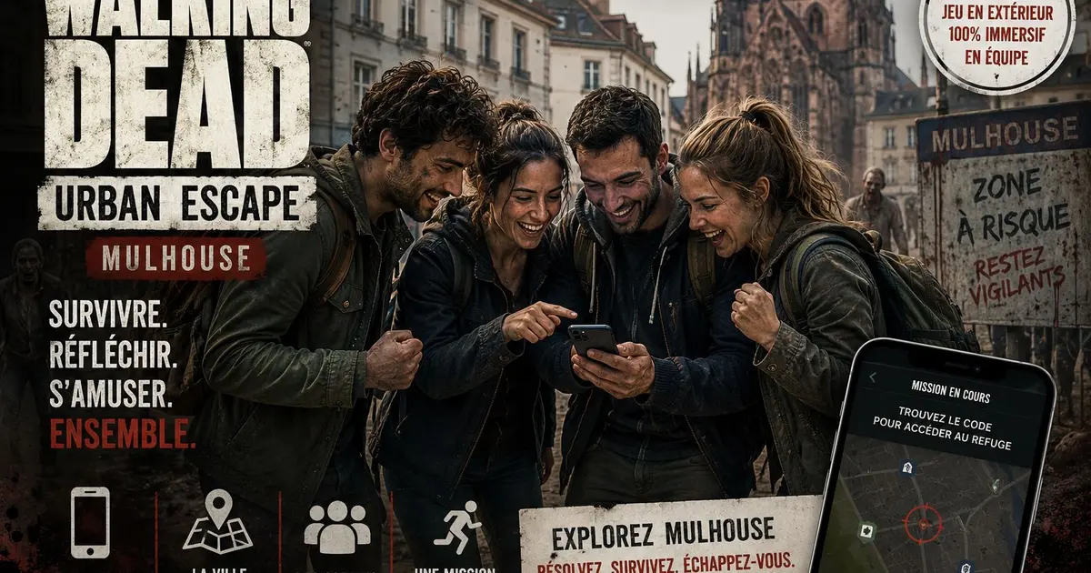 Week-end Escape game officiel The Walking Dead Urban Escape