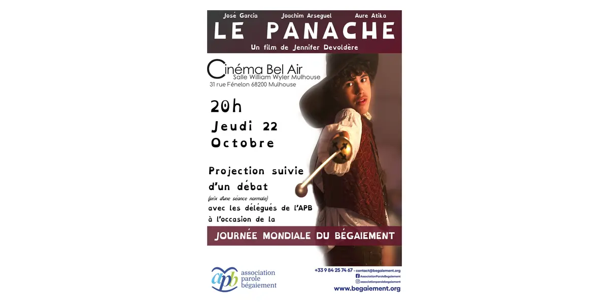 Ciné-Rencontre "Le Panache" (Journée Mondiale du Bégaiement)