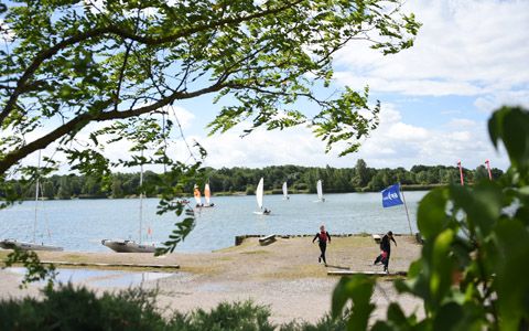 La base nautique, au coeur de la nature.