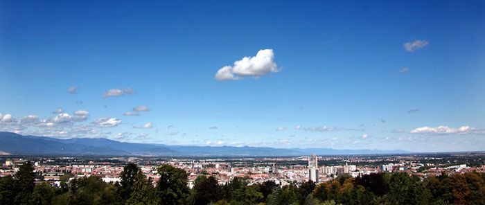 Haute de près de 20 mètres, la tour du Belvédère offre un panorama à 360 degrés.