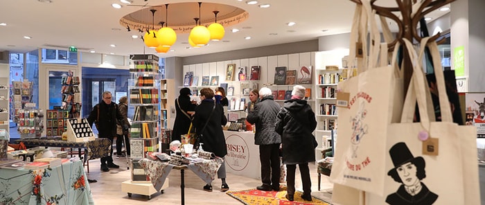 La librairie Bisey a ouvert un deuxième point de vente, Cour des Maréchaux.