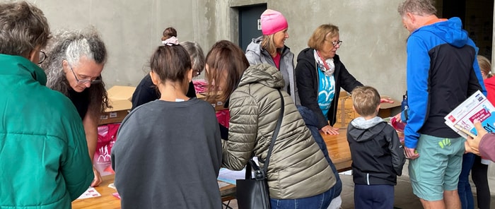 La distribution des dossard et des t-shirts 2024 a débuté ce mercredi au stade de l'Ill.