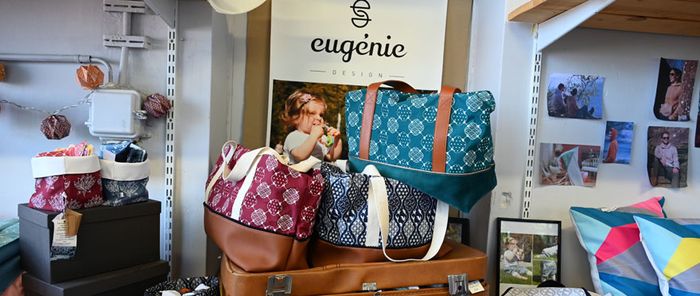 Les créations d'Eugénie Design arborent des motifs exclusifs.
